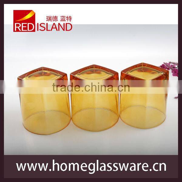 spray color whisky mini glass cup square cup