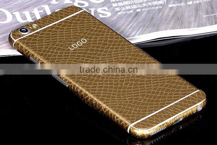 Snake textured sticker mobile phone full body protector film for iphone 6 / 6S / plus