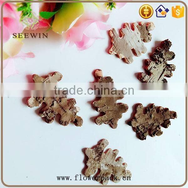 Natural flowers type version pine bark