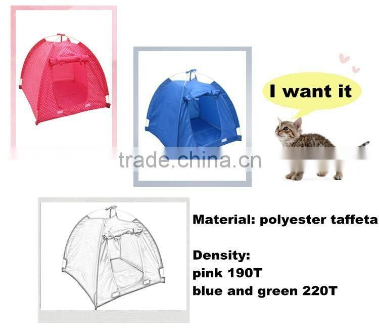 Foldable Dog Tent Folding portable POP UP Pet bed tent house kennel indoor cat cages