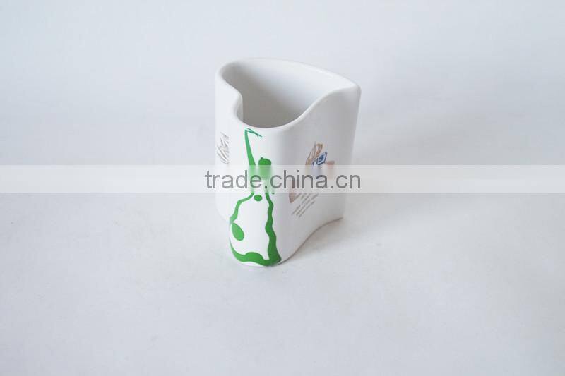 heart shape ceramic couple cup