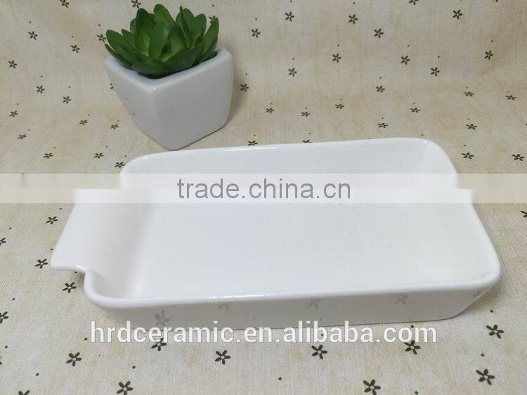 High quality sushi square dish/ceramic dish