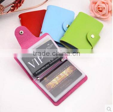 PU card bag,Leather bank card package