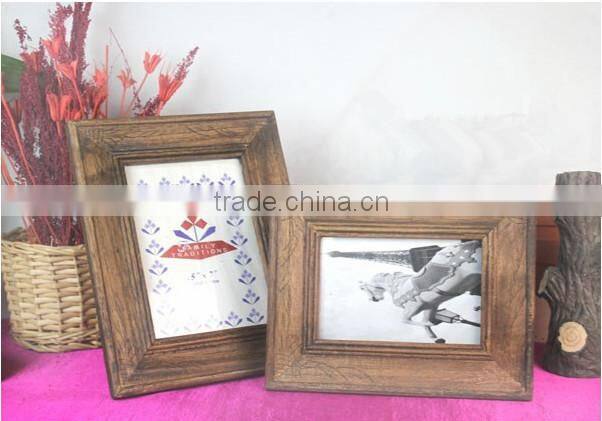 zakka home decor wooden photo picture frame