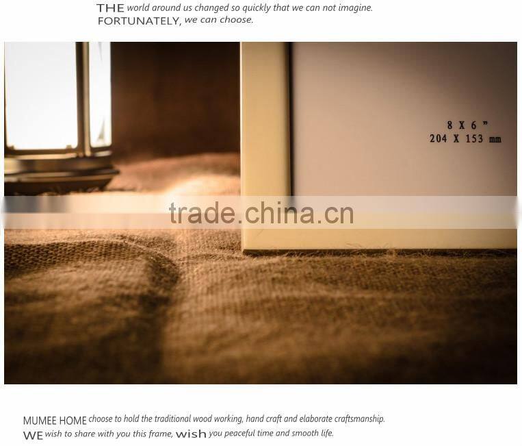 Simple original high quality solid wood photo frame