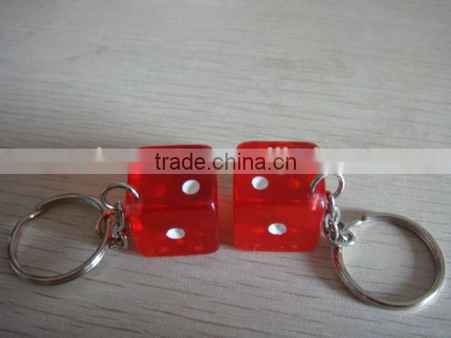 colored dice, custom printed dice, game dice, dice with key chain