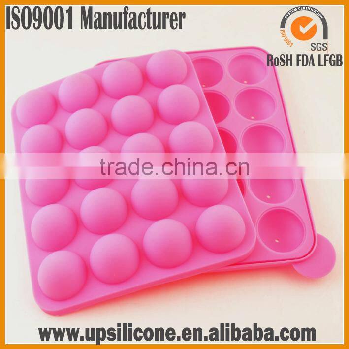Non Stick Resuable Custom Silicone Ball Cake Molds,Silicone Pop Cake Mold