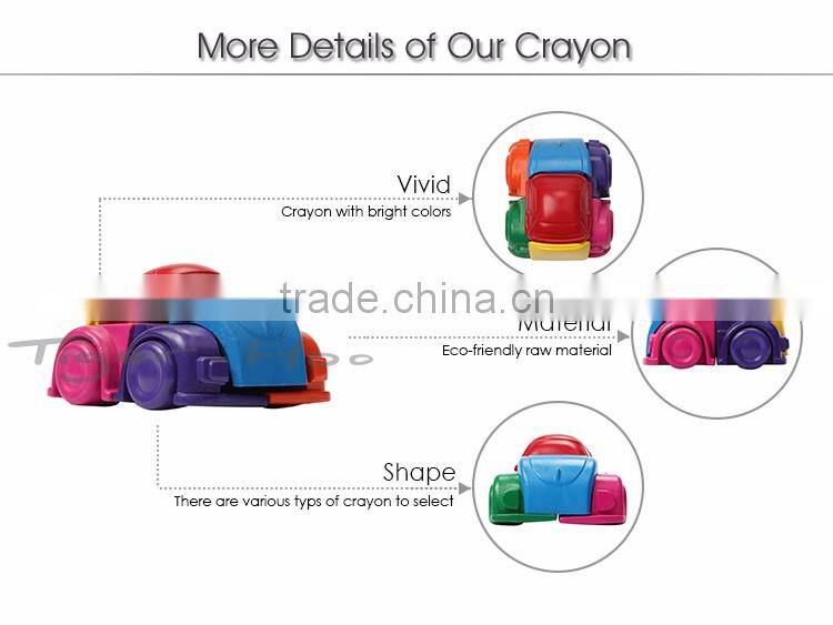 Children Drawing Car Puzzle Crayon Pencil