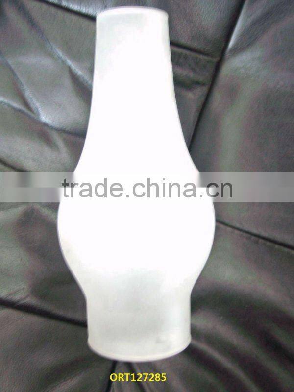 high quality frosted glass lamp shade for oil lamp