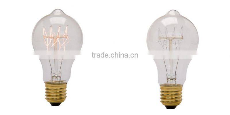 A19 E27/B22 retro vintage style edison bulb