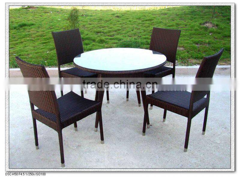 Patio Furniture Rattan Dinning Set AY1255