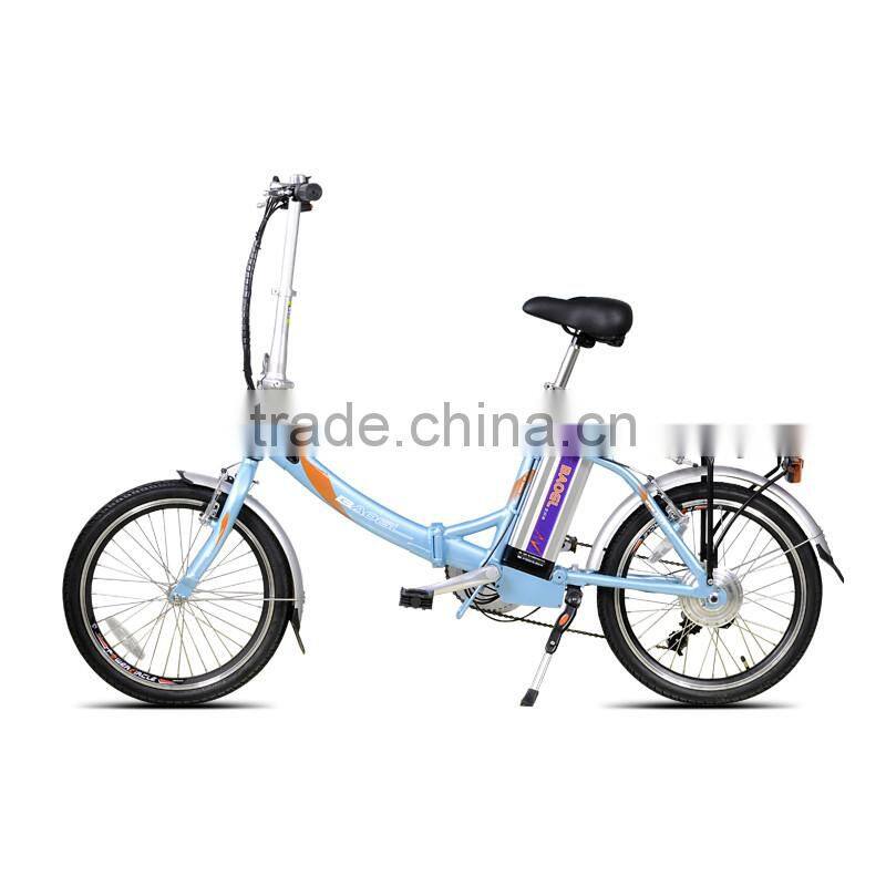 20 inch electric folding bike with aluminum frame