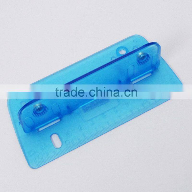Cheap colorful file folder plastic folder hole punch