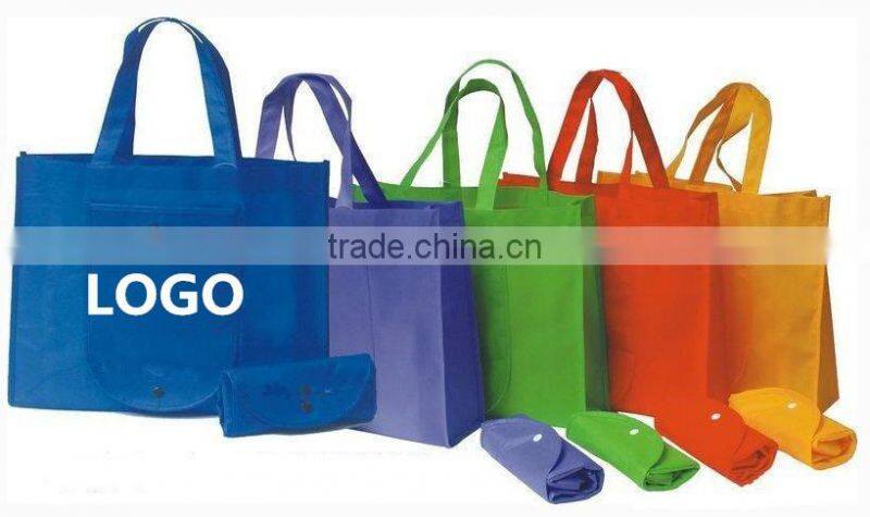 Customized logo cheap promotional non woven bag, customized logo wholesale factory directly price non woven shopping bag