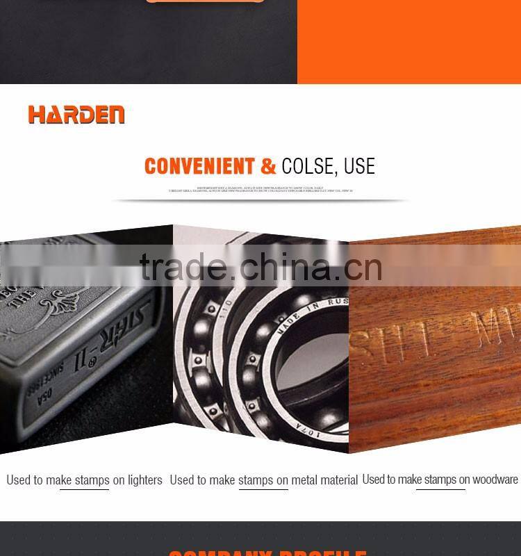 Professional 4mm 9PCS Steel Number