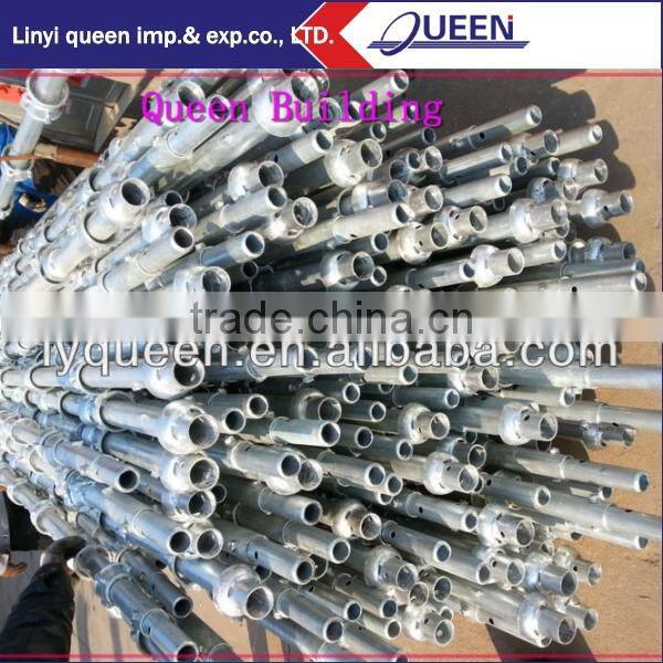 Standard Zinc-Plated Cuplock Scaffolding System for Saudi Arabia