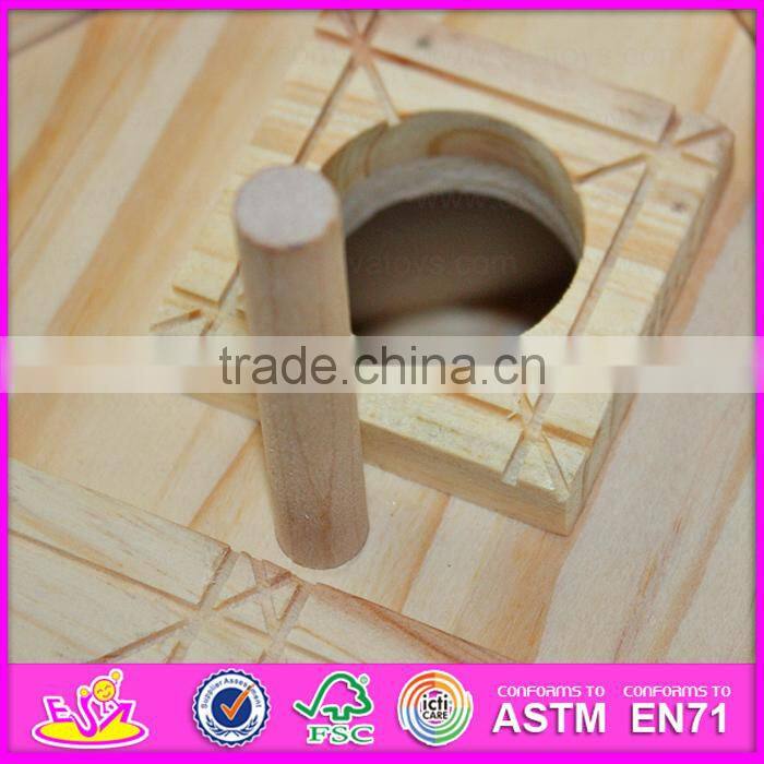 2015 Top New Natural colour Wooden Bird House,Popular wooden bird house,Cheap outdoor hanging wooden birds house for kit W06F012