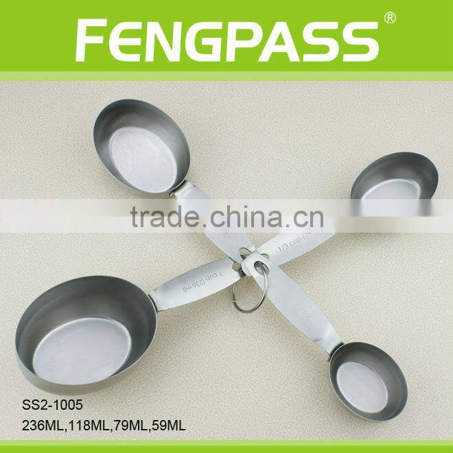 4pcs stainless steel measuring spoon set(65-37-11)