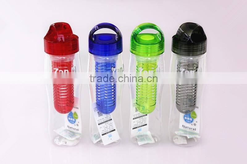 New Tritan Juice Cup Sports Bottle Fruit Cup Creative Vitality Of Bottle Outdoor Portable Water Cup