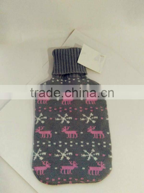 2015 new!!! crochet hot water bottle cover