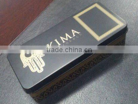 Rectangle Tea Canister with inner Lid, 260X119X70MM