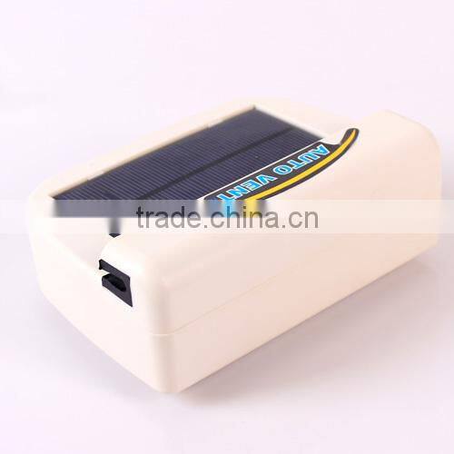 1W Rechargeable Solar Power Auto Vent Car Fan