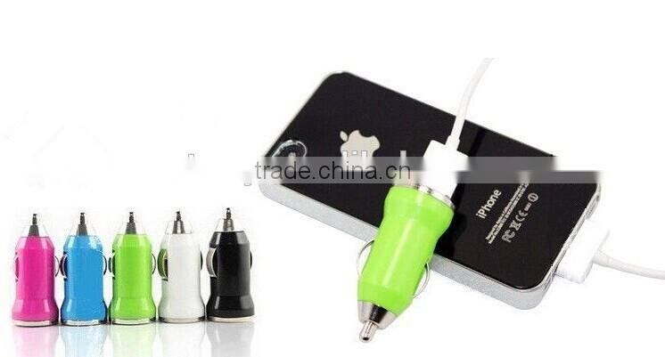New Design One Port Mini USB Car Charger For Smart Phone