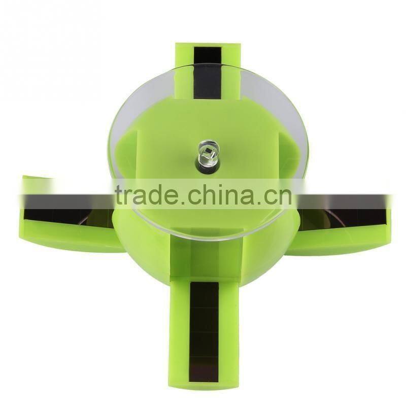 Solar Powered Jewelry Phone Watch Rotating Display Stand Turn Table Apple-shaped