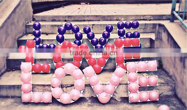 3 Colors Beautiful Decor Balloon Latex Balloon Inflatable Rubber Balloon