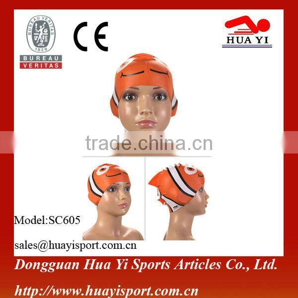 High Quality New Best Price Kids Cartoon Swim Cap Swim Hat