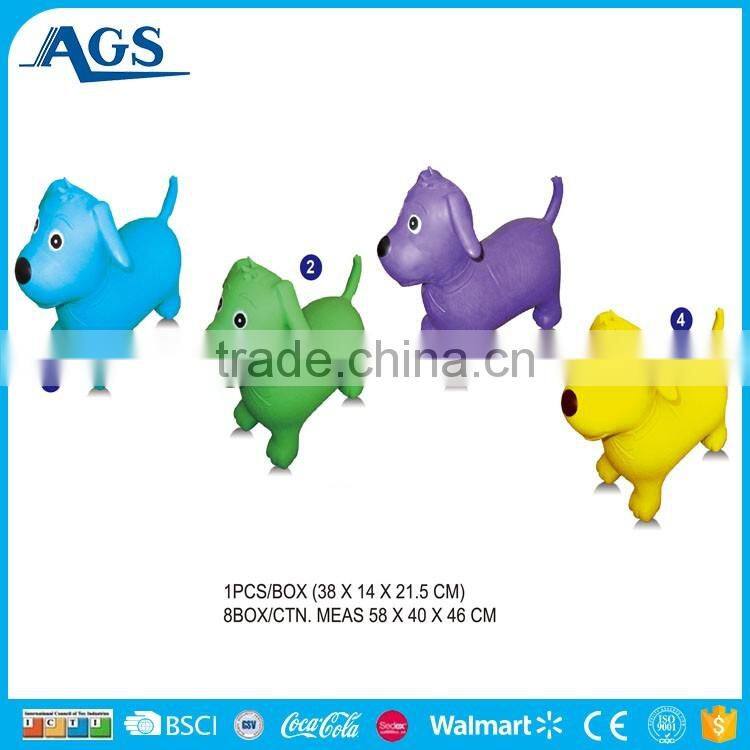 Factory custom pvc toy animal lovely inflatable dog