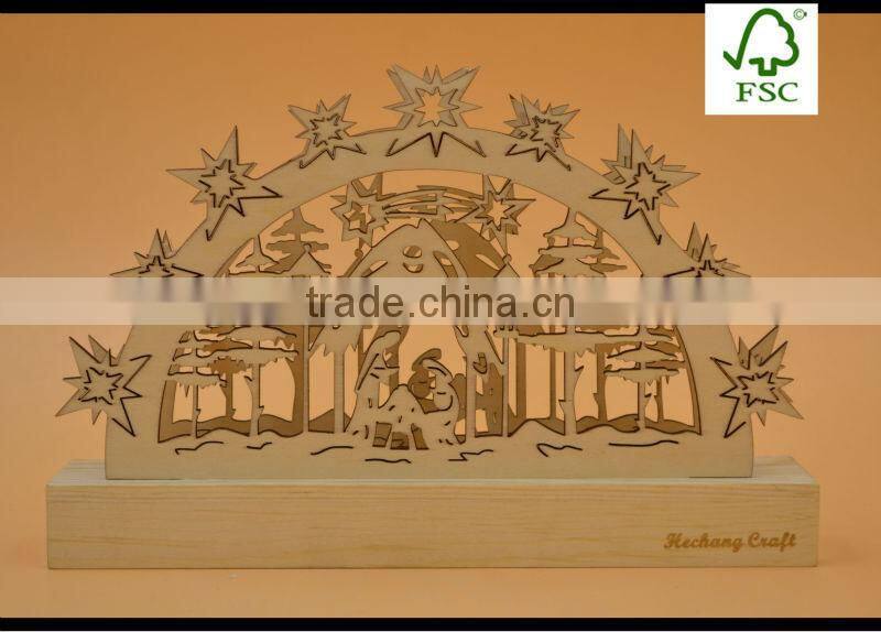 DIY wooden products for home decoration