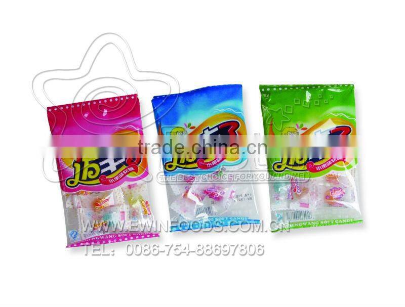 Multi-Colored Ball Shape Super Sour Soft Candy