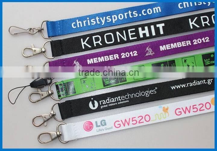 hot sales fashion design cheap custom lanyard keychains