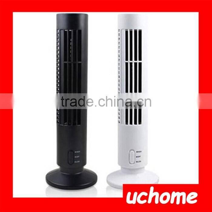 UCHOME Creative USB Mini Tower fan Desk Fan Without Leaves For Home And Office Use
