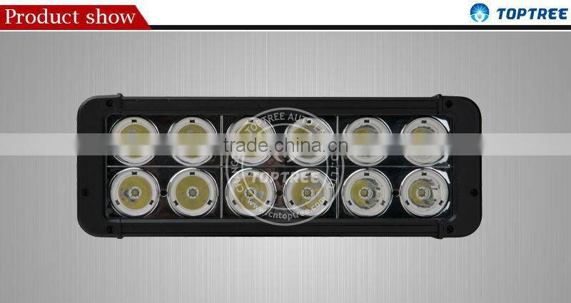 Christmas Discount Dual Row LED Offroad Light Bar 120W LED Headlight Work Light Bar