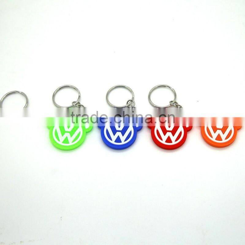 2017 Hot sale new product custom colorful PVC Keychain Made In China wholesale