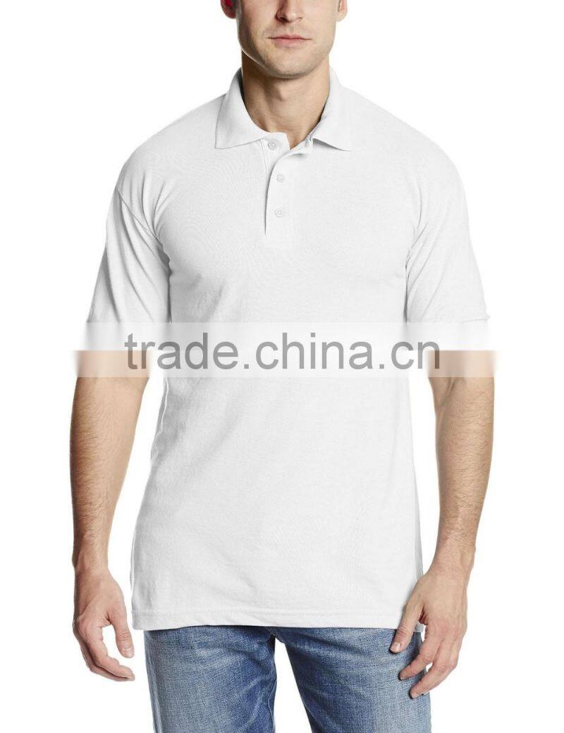Men White Short Sleeve Uniform Work tshirt