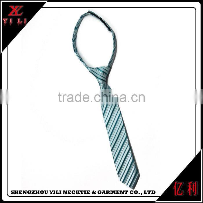 China factory made wholesale custom silk neck zip ties