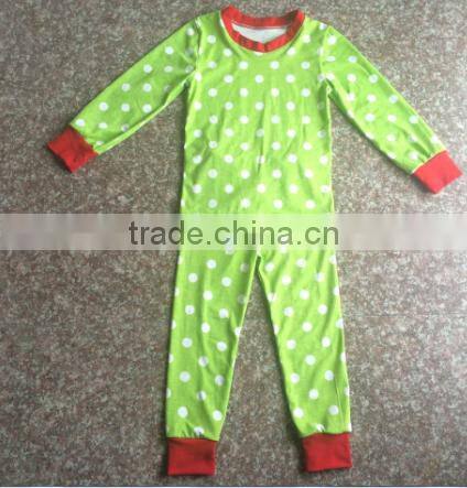 2017 new arrival christmas baby clothing little teenage kid child boys girls pajamas red pjs Kids Christmas Pajamas