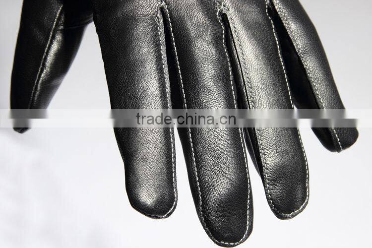 winter warmly leather gloves