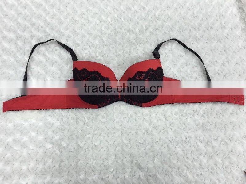 Sexy elegant bra mesh push up breathable 2016 new arrival with low price