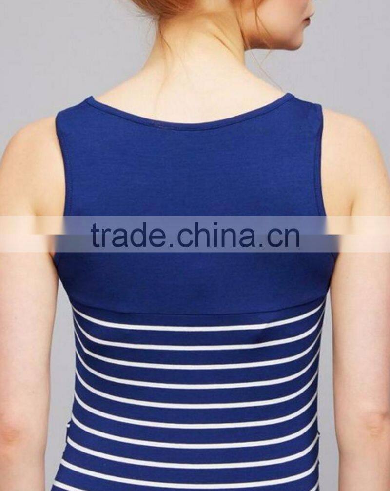 Wholesale pregnant clothing sleeveless dresses for pregnant women