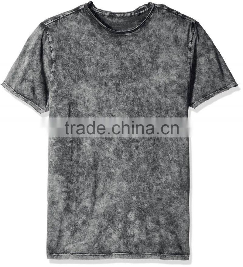 Unisex 100% Cotton Plain Mineral Wash T-Shirt