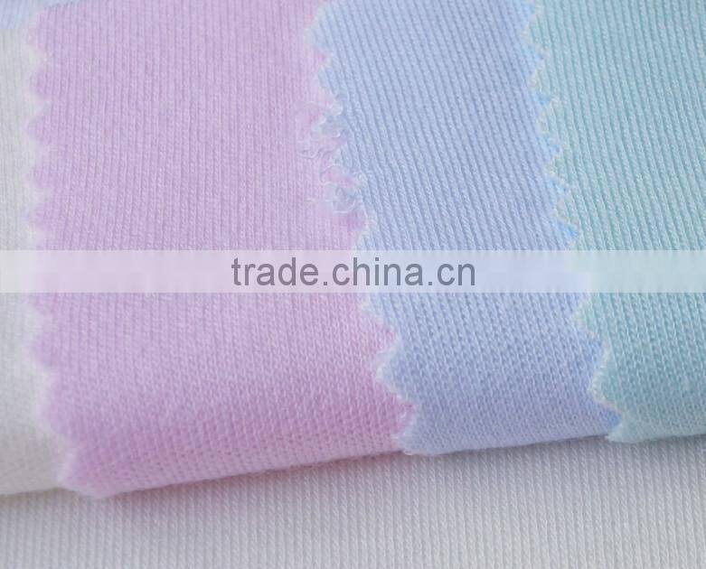 Double knitting fabric Bamboo fiber fabric in stock
