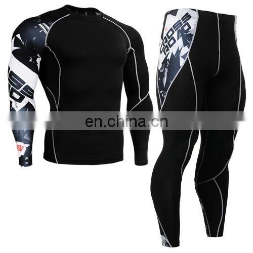New deisgn mens compression clothing shirt tops men