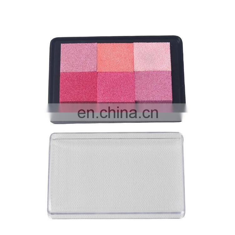 Elegent Plastic Sponge Gradient Pink Ink Absorber Pad