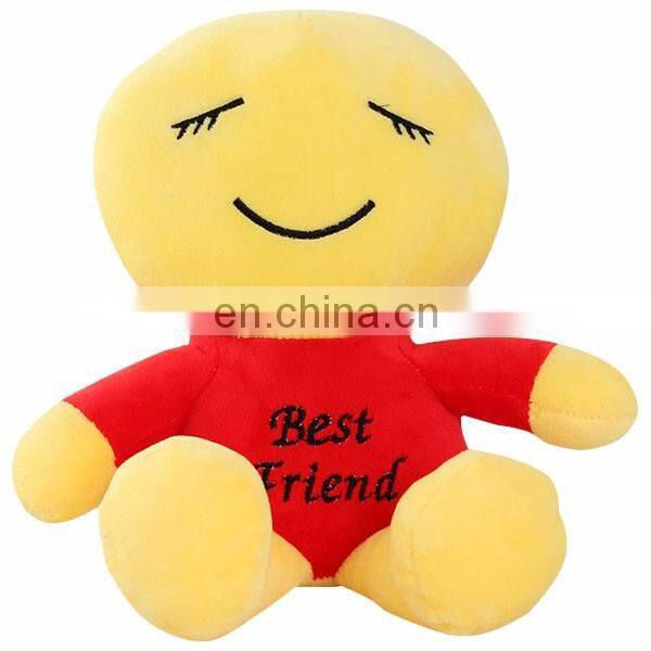 Fashion Wechat Whatsapp Emotion Plush Stuffed Toys OEM Design Emoji Dolls For Kids