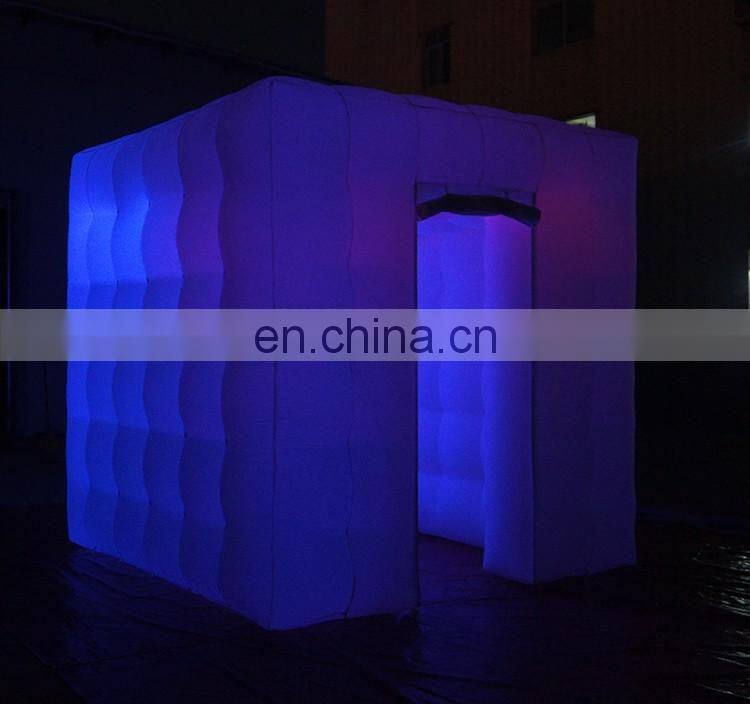 Inflatable Photo Booth, Portable Photo Booth, Inflatable Photo Enclosure With Colour Changing Lights