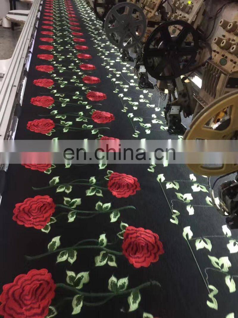 2017 rhinestone/beads embroidery hotfix applique star larges patches handmade iron on patches